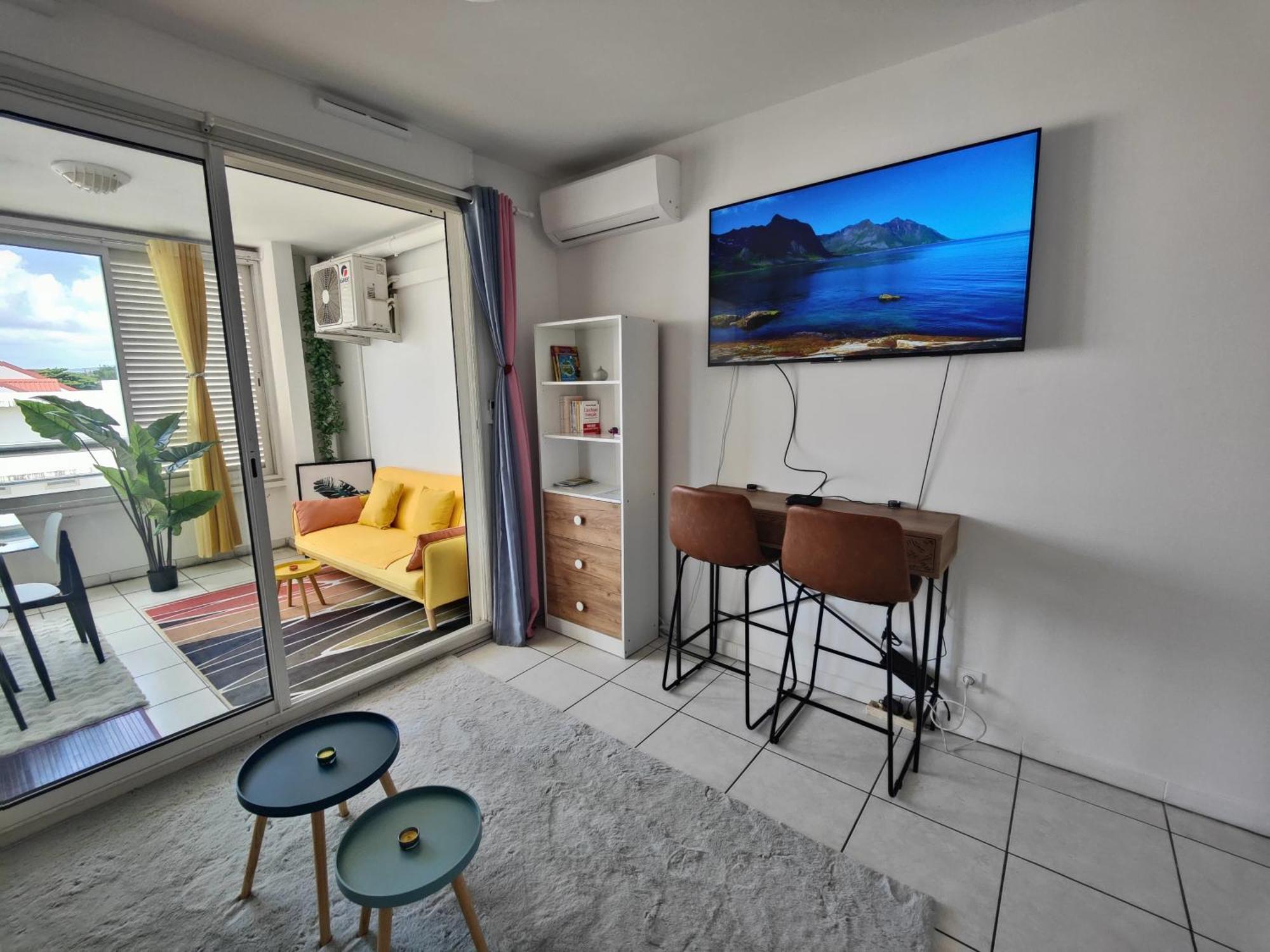 Studio Vanille - Vue Mer Saint-Denis Eksteriør billede